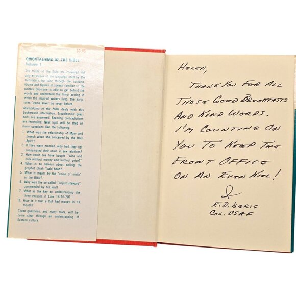 Orientalisms Of The Bible Volumes 1 & 2 By Bishop K.C. Pillai 1969 Hardcover - Picture 5 of 14